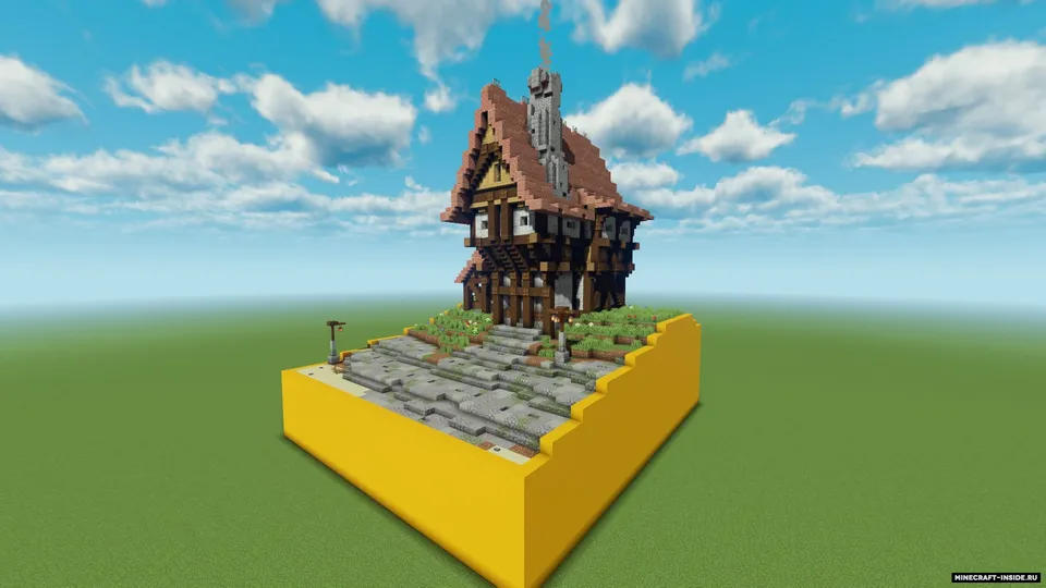 O'rta asr uyi — Minecraft xarita, rasm 3