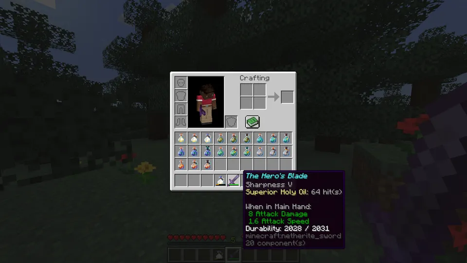Blade Oil — Minecraft mod, rasm 2