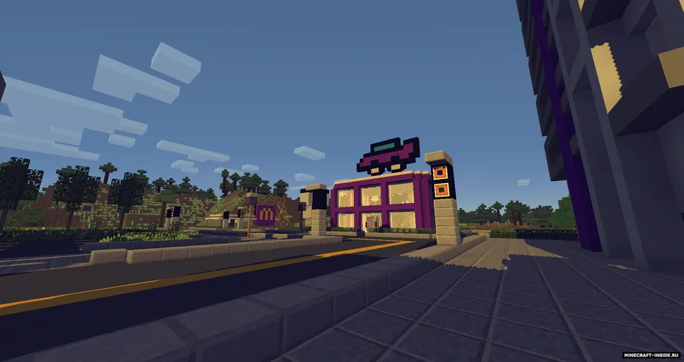 Sizzurp Town — Minecraft xarita, rasm 3