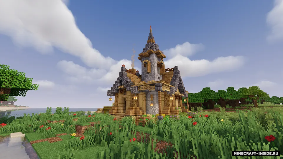 Qorong'u o'rmon yonidagi uy — Minecraft xarita, rasm 2