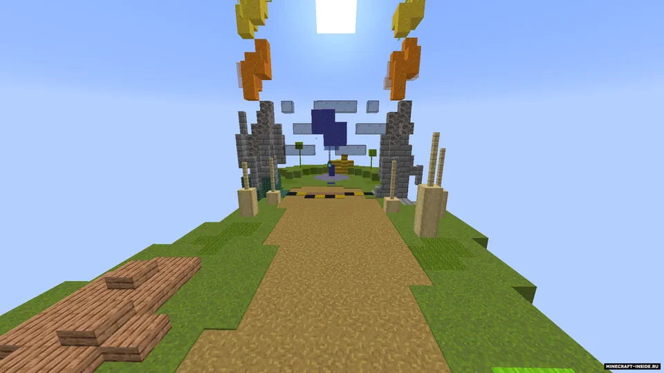 O'yin: Bayroqni qo'lga kiritish — Minecraft xarita, rasm 2