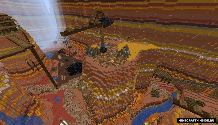 Golden Gorge — Minecraft xarita, rasm 2