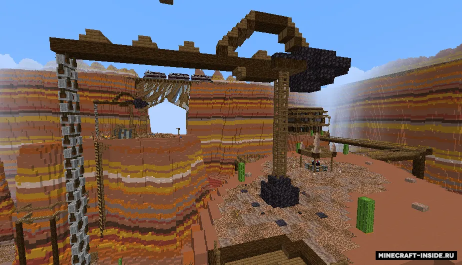Golden Gorge — Minecraft xarita, rasm 4