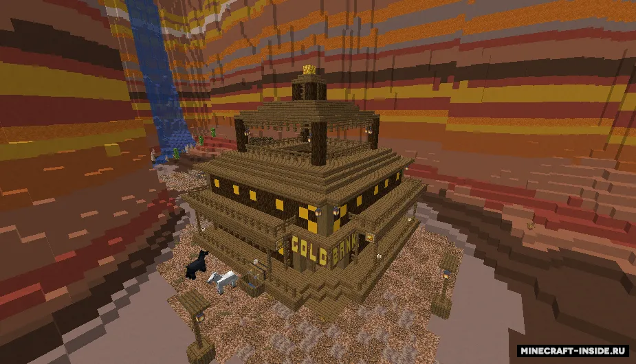 Golden Gorge — Minecraft xarita, rasm 5