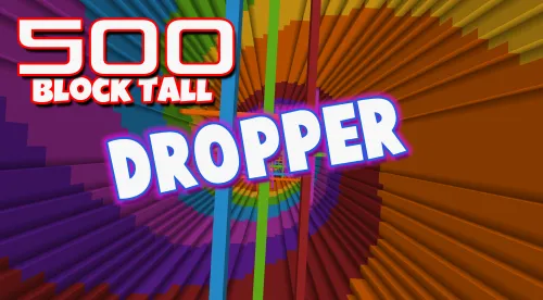 Impossible Dropper Infinite — Minecraft xarita, rasm 1