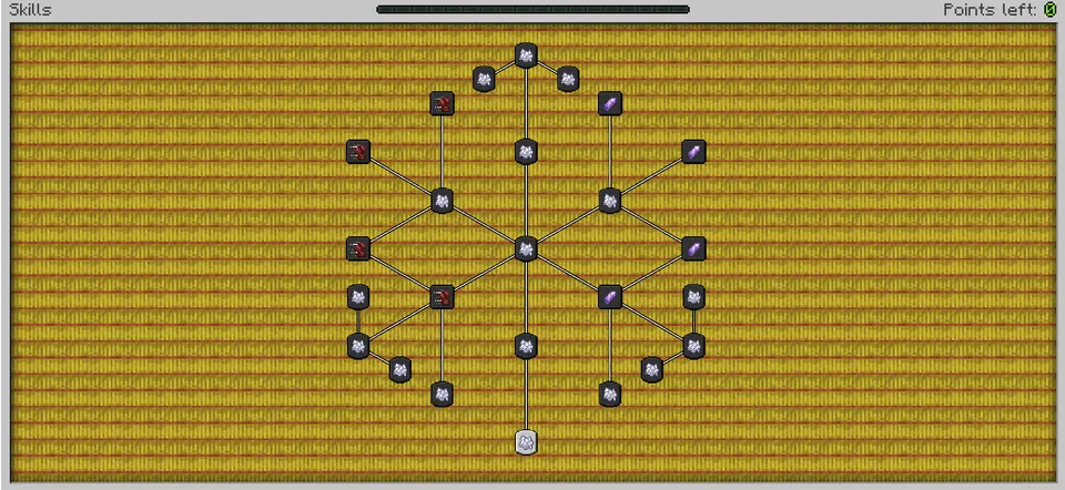 RPG skill tree — Minecraft mod, rasm 5