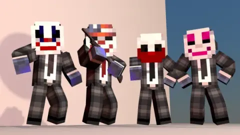 Payday in Minecraft