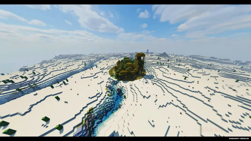 Yashirin zindonli cho'l vohasi — Minecraft xarita, rasm 7