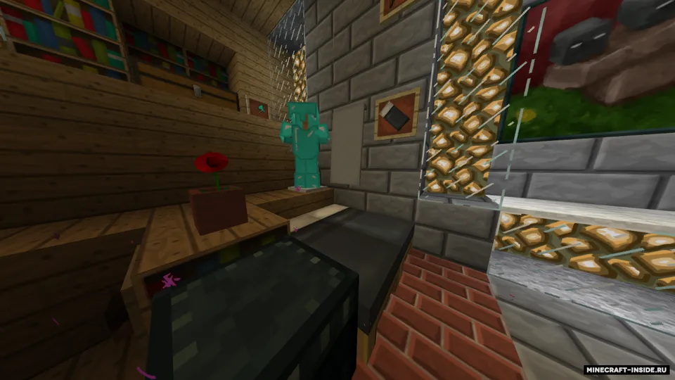 Practical House In The Mountain — Minecraft xarita, rasm 4