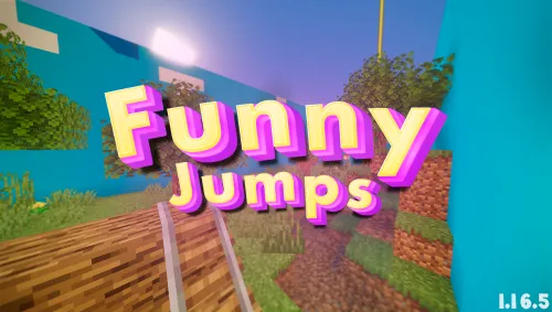 Funny Jumps — Minecraft xarita, rasm 1