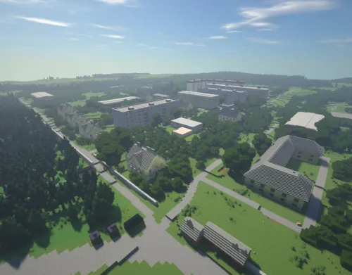 Admiralteyskiy qishlog'i — Minecraft xarita, rasm 1
