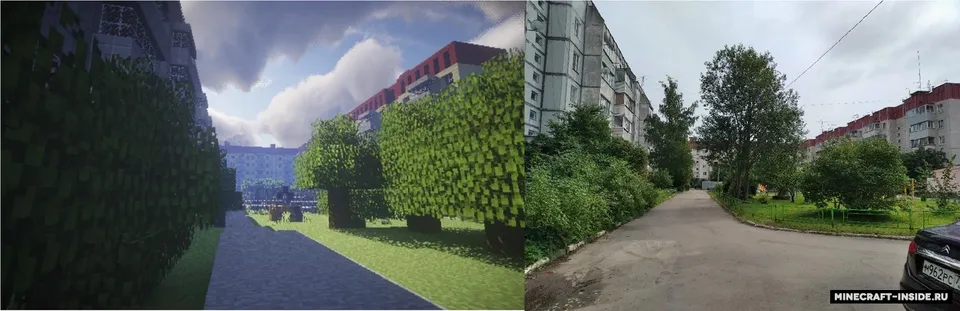 Admiralteyskiy qishlog'i — Minecraft xarita, rasm 2