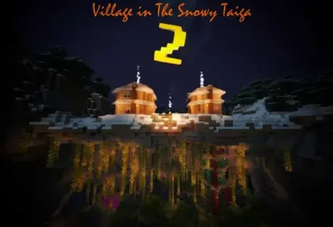 Village in The Snowy Taiga 2