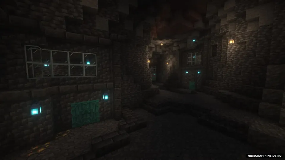 Village in The Snowy Taiga 2 — Minecraft xarita, rasm 2