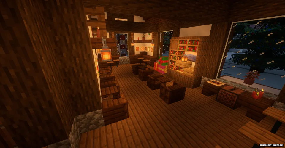 A Snowy Christmas — Minecraft xarita, rasm 3