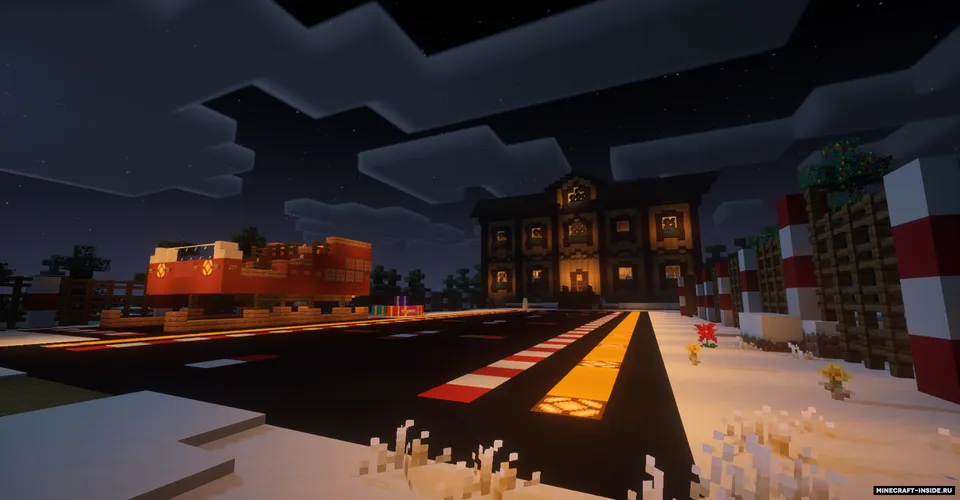 A Snowy Christmas — Minecraft xarita, rasm 4
