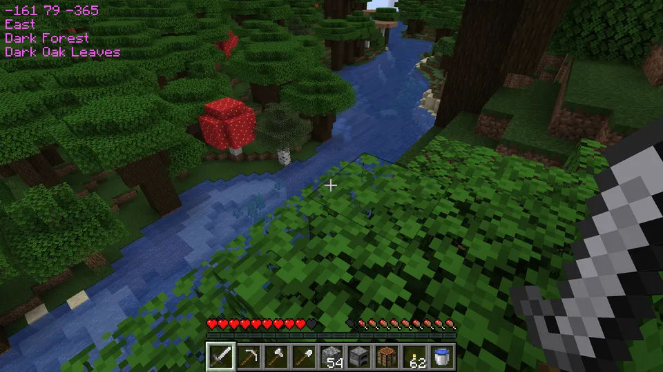 Clean HUD — Minecraft mod, rasm 3