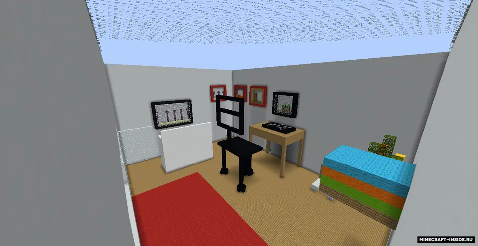 Artyomning xonasida yashirinmachoq — Minecraft xarita, rasm 5
