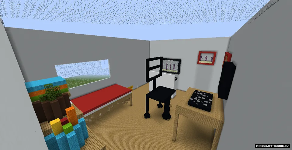 Artyomning xonasida yashirinmachoq — Minecraft xarita, rasm 6