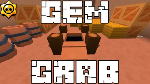 Brawl Stars: Gem Grab — Minecraft xarita, rasm 1
