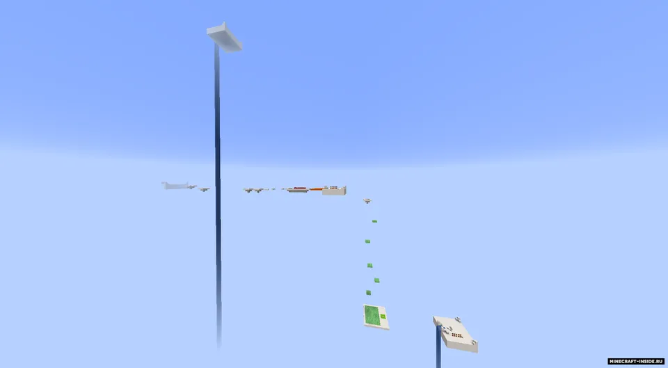 Yuksalish va qulash — Minecraft xarita, rasm 3