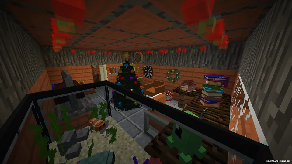 Chumolilar bilan yangi yil yashirinmachoqi — Minecraft xarita, rasm 2