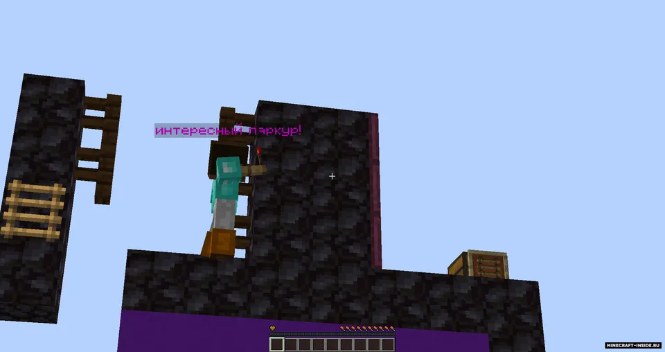 Parkur va sinovlar - ikkinchi qism — Minecraft xarita, rasm 5