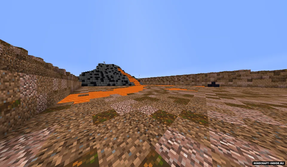 Parkour on the volcano — Minecraft xarita, rasm 2