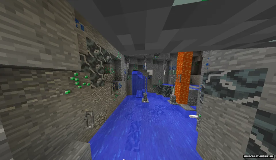 Parkour on the volcano — Minecraft xarita, rasm 4