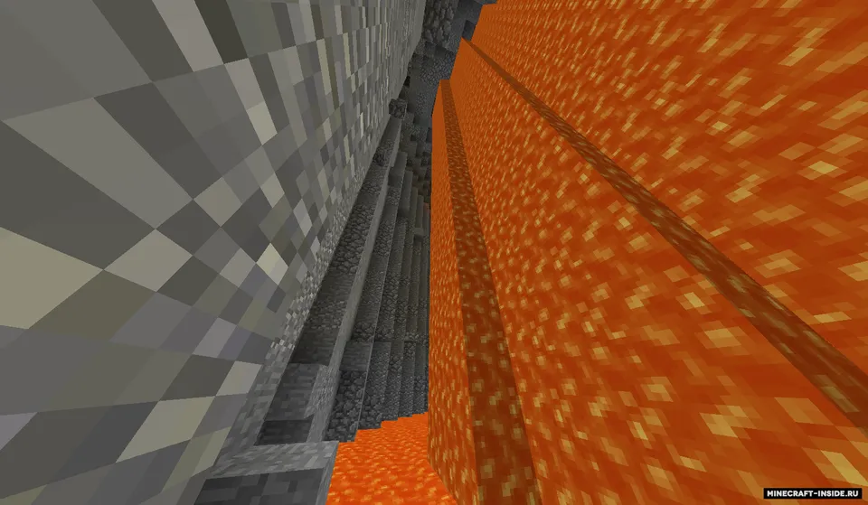 Parkour on the volcano — Minecraft xarita, rasm 7