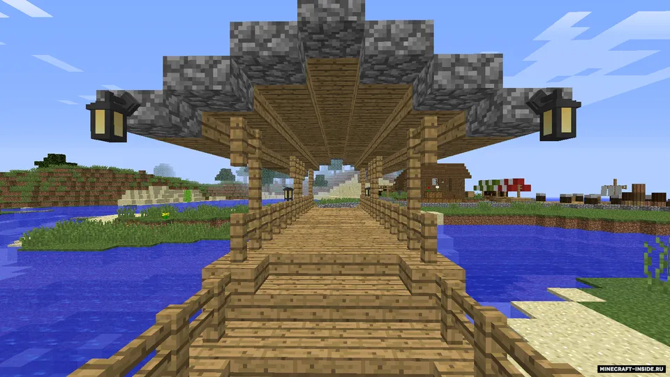 Mayoqli qishloq — Minecraft xarita, rasm 2