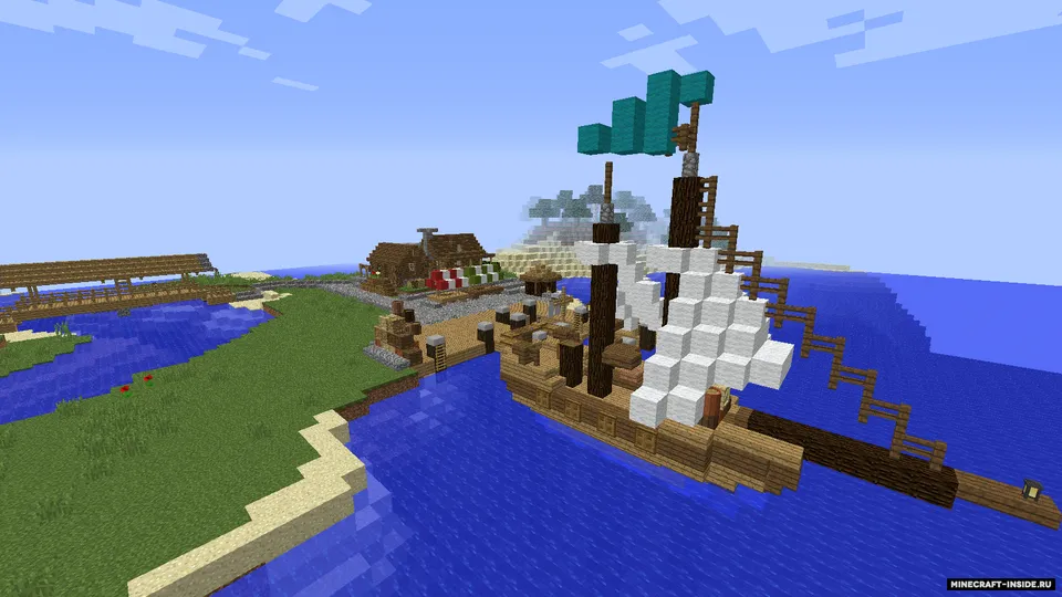Mayoqli qishloq — Minecraft xarita, rasm 3