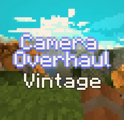 CameraOverhaul (Vintage) — Minecraft mod, rasm 1