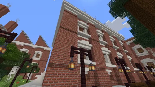 Sherkeshkala, 19-asr shaharchasi — Minecraft xarita, rasm 1