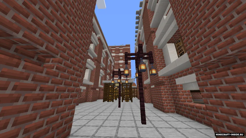 Sherkeshkala, 19-asr shaharchasi — Minecraft xarita, rasm 6