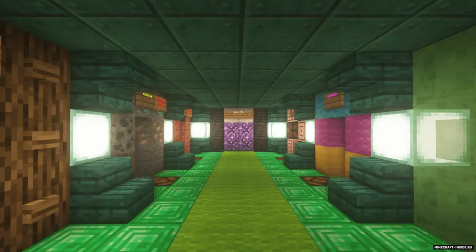 Iriskachan'dan sinov — Minecraft xarita, rasm 2
