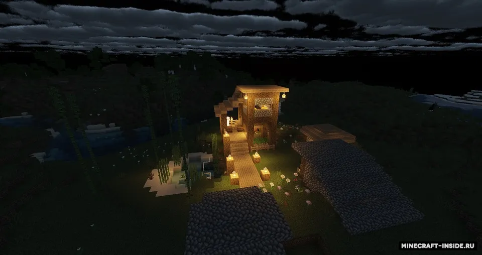 Omon qolish uchun baza — Minecraft xarita, rasm 2