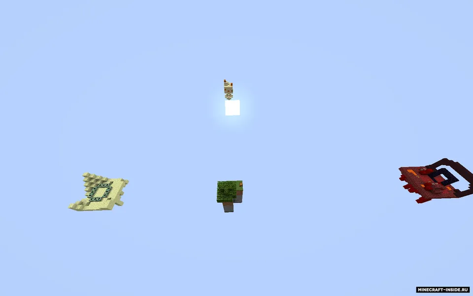 Hardcore Skyblock — Minecraft xarita, rasm 2