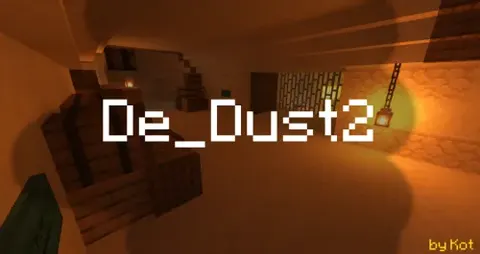 de_dust2 in Minecraft by Kot