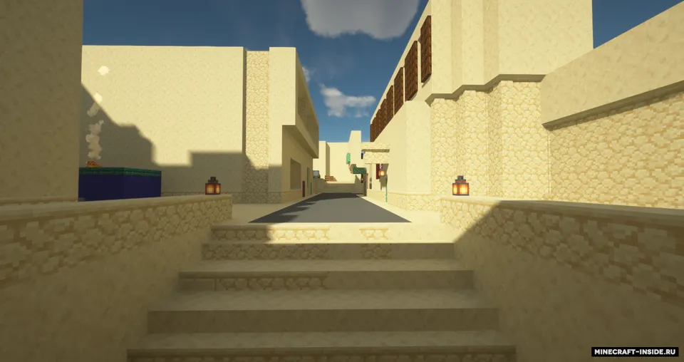 de_dust2 in Minecraft by Kot — Minecraft xarita, rasm 3