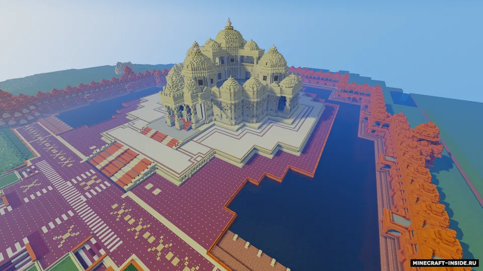 Swaminarayan Akshardham — Minecraft xarita, rasm 3