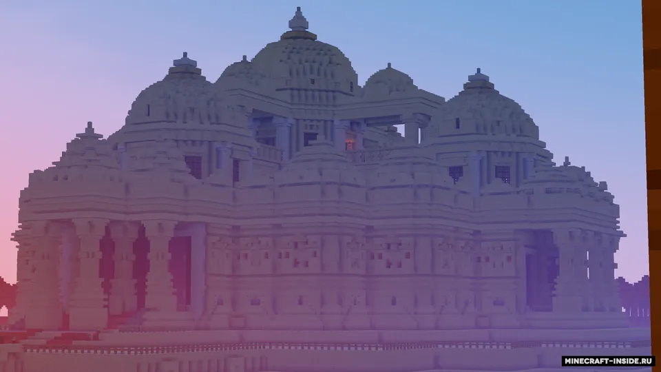 Swaminarayan Akshardham — Minecraft xarita, rasm 5