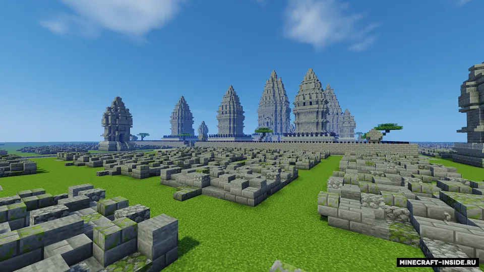 Prambanan — Minecraft xarita, rasm 4