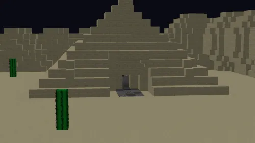Qadimiy piramida — Minecraft xarita, rasm 1