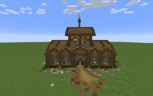 Ellikte o‘rta asr imorati — Minecraft xarita, rasm 1