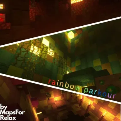Rainbow Parkour by MapsForRelax