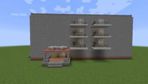 Xrushchyovka — Minecraft xarita, rasm 1