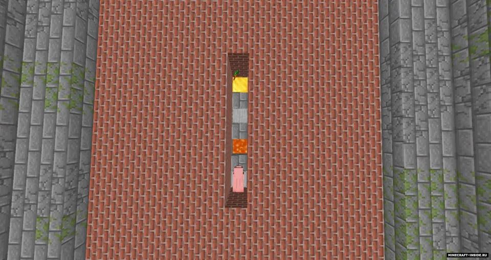 O‘tish mumkin bo‘lgan cho‘chqa — Minecraft xarita, rasm 4