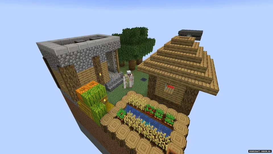 Bitta chankda omon qolish — Minecraft xarita, rasm 4