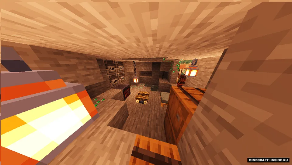 Yer ostida omon qolish — Minecraft xarita, rasm 6